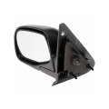 Door Mirror For Ford Ranger 1998 1999 2000 2001 2002 Driver Side Black Plastic Housing Manual Adjustment Rectangular Glass