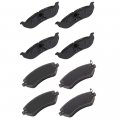 Aintier Automotive Replacement Brake Pads Front Rear Fit For Jeep Liberty 2003 For 2004 2005-2007