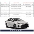 Spieg To1321295 Passenger Side Mirror Replacement For Toyota Corolla 2014-2019 Power Heated Manual Folding Turn Signal Light
