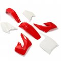 2000-2001 Honda Cr125r Cr250r Plastic Kit Complete Bodywork Body Red White