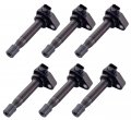 Ena Set Of 6 Ignition Coil Pack For Honda 2005 2006 2007 2008 Pilot Ridgeline 3 5l Engine J35a9 Replacement Uf242 Gn10168 C-511 