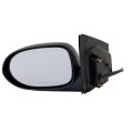 Door Mirror For Dodge Caliber 2010 2011 2012 Driver Side Power Heated Non Folding Textured Black Replacement Ch1320365 