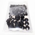 Httmt Mt247-004- Chrome Bolts Toppers Caps Compatible With 2000-2005 2006 H-d Softail Twin Cam