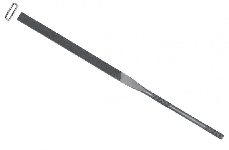 Box Of 12 Needle Files 6 25 In Equalling Cut Swiss Pattern A31 506 Precision Steel For Jewelry And Instrument Parts