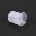 Uxcell Bellows Suction Cup 15mm Diameter 16mm Length M5 Joint Silicone Vacuum Industrial Pneumatic 4pcs