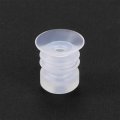 Uxcell Bellows Suction Cup 15mm Diameter 16mm Length M5 Joint Silicone Vacuum Industrial Pneumatic 4pcs