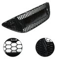 Front Bumper Center Grille Radiator Hood Insert Replacement For 2013-2014 Focus St
