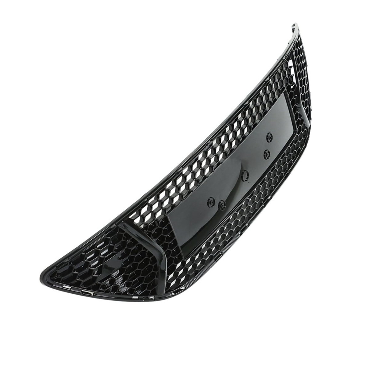 Front Bumper Center Grille Radiator Hood Insert Replacement For 2013-2014 Focus St