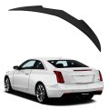 V Style Rear Trunk Spoiler Wing For Cadillac Ats 2014 2018 Glossy Black Abs Performance Lip Aerodynamic Visual Upgrade 