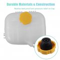 X Autohaux Coolant Radiator Recovery Expansion Reservoir Tank White Yellow For Vauxhall Astra H Mk5 2004-2014