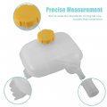 Coolant Radiator Recovery Expansion Reservoir Tank White Yellow For Vauxhall Astra H Mk5 2004-2014