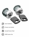 Door Lock Cylinder With Key Set 7c3z1521990a 7c3z-1521990-a 703362 Fit For Ford F150 F250 F350 F450 F550 Super Duty Expedition