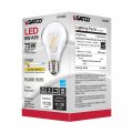 Satco 24 Pack Dimmable Led Filament Lamps S12422 High Lumens 10 5 Watt A19 Clear Medium Base 2700k 90 Cri 120 Volt For Use At