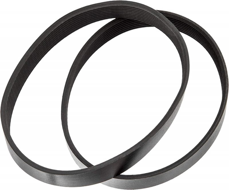 2 Pcs Gilmer Belts For Yuba Mark V Headstocks 1707 High Strength Rubber Motor Ribbed Replacement Drive