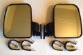 Side View Mirror Set For John Deere 825i Xuv Gator Heavy Duty Large Size 