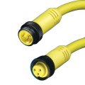 Brad 115033k13m020 Profibus Mini-change Auxiliary Power A-size Double-ended Cordset Female Right Angle-to-male Angle 5 Pole 