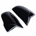 Pair Glossy Black Rearview Side Mirror Cover Housing Replacement For 2019-2021 Toyota Supra 2017-2020 Bmw 1-series F52