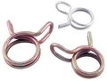 Hlx-111-1600 5 16 In Double Wire Hose Clamp Zinc Plated Alloy Steel Industrial Style For Outdoor Power Equipment Part Number 