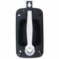 Exterior Door Handle Left Driver Side International H-duty Cxt Mxt Rxt Prostar 3200 4000 7000 8000 Black With Chrome Lever 