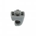 X Autohaux Car Sun Visor Hook Clip 126-810-00-12-8412 For Mercedes Benz W123 W124 W126 W201 190 E S Class Gray 2 Pcs
