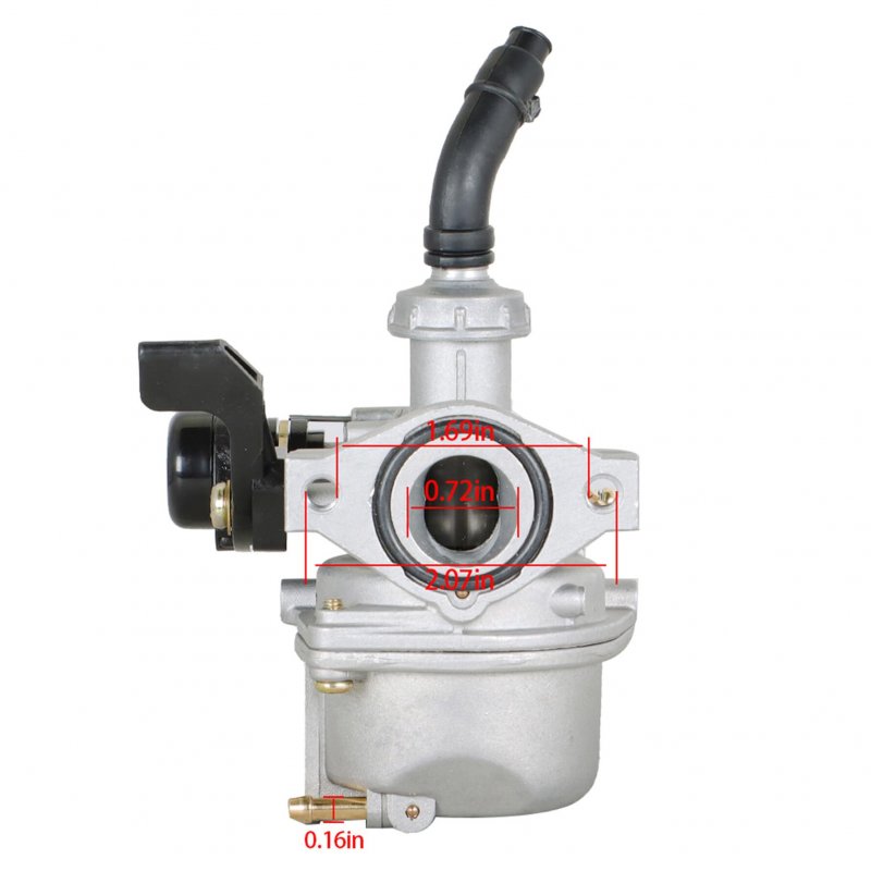 Pz19 110cc 90cc 70cc Atv Lever Carburetor With Air Filter Replacement For Go-kart Carb Sunl