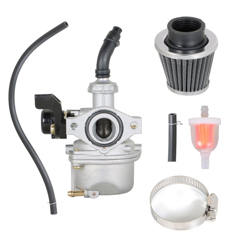 Pz19 110cc 90cc 70cc Atv Lever Carburetor With Air Filter Replacement For Go-kart Carb Sunl