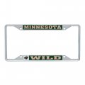 Minnesota Wild Team Nhl National Hockey League Metal License Plate Frame For Front Or Back Of Car Officially Licensed 