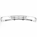 Fo1200320 Factory Style Front Bumper Grill Grille Assembly Compatible With Ford F150 F250 1997-1998 Grey Chrome