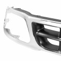 Fo1200320 Factory Style Front Bumper Grill Grille Assembly Compatible With Ford F150 F250 1997-1998 Grey Chrome