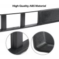 G-plus Front Bumper Lower Center Cover Guards Pads End Caps Compatible With Ford F150 2018-2020 Jl3z17b968bb Abs