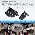 Carmocar Spare Tire Hoist Assembly Winch Carrier Holder Replacement For 1997-2003 Ford F150 2004 Heritage 1997-1999 F250 1997