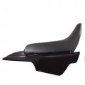 Labwork Plastic Fender Body Seat Gas Tank Kit Replacement For Yamaha Pw50 Py50 Black