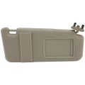 Sun Visor Fit For 2006-2011 Toyota Camry Without Sunroof Right Passenger Side Beige