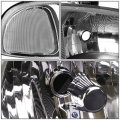 Auto Dynasty 4pcs Black Housing Clear Corner Headlight Bumper Lamps Compatible With Gmc Sierra Yukon Xl 1500 Denali Classic