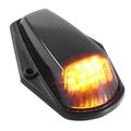Partsam 5xroof Running Top Clearance Lights Cab Marker Lamps Black Lens Yellow 12 Led Assembly W Wiring Harness For 1973 1997