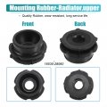 X Autohaux 2pcs Lower Rubber Cushion Bushing Radiator Mount Insulator No 16535-28060 For Toyota Avalon 2013-2018
