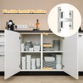 Uxcell 10pcs 1 93 Double Ball Tension Roller Catch Zinc Alloy Latch For Cabinet Closet Furniture Door Silver