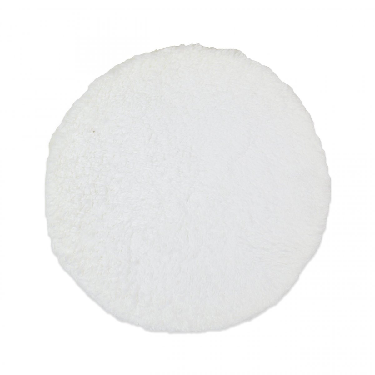 6 In Microfiber Polishing Pad Hook And Loop Yellow Medium Density Foam For Dual Action Random Orbital Rotary Tools