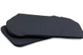 Sunvisor Set Synthetic Leather Covers Black For Chevrolet Camaro Firebird 93-02 
