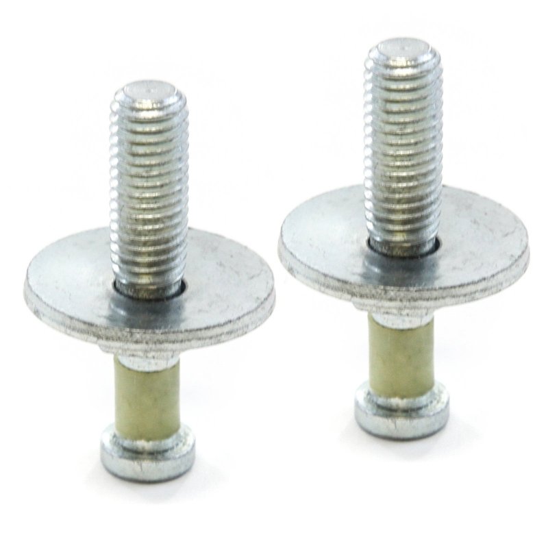 Red Hound Auto 2 Door Latch Striker Bolts For Left Or Right 1982-1995 Chrysler Lebaron 1988-1996 Dodge Dakota 1984-1993 Daytona