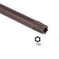 Uxcell T30 Anti Tamper Proof Torx Star Key Bit Wrench L-shape 6 5-inch Long Arm S2 Steel