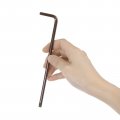 Uxcell T30 Anti Tamper Proof Torx Star Key Bit Wrench L-shape 6 5-inch Long Arm S2 Steel