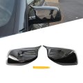Gloss Black M Style Side Wing Mirror Cover Caps For Bmw 5 Series E60 E61 E63 E64 2003 To 2007 Pre Lci Abs Material Left And 