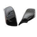 Gloss Black M Style Side Wing Mirror Cover Caps For Bmw 5 Series E60 E61 E63 E64 2003 To 2007 Pre Lci Abs Material Left And
