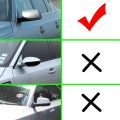 Gloss Black M Style Side Wing Mirror Cover Caps For Bmw 5 Series E60 E61 E63 E64 2003 To 2007 Pre Lci Abs Material Left And