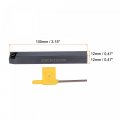 Uxcell Indexable Cnc Lathe Turning Tool Holder 75a Scbcr1212h09 15 32 Shank 40crmo-42crmo Steel Carbide For Grooving Threading