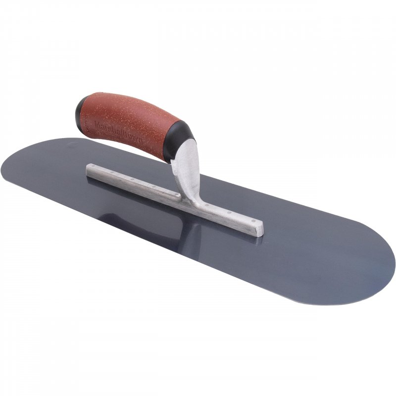 Marshalltown Pool Trowels 406mm Length 114mm Width 8 Rivets Blue Steel Blade Material Duracork Handle Sp16bdc