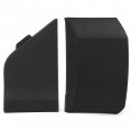 Hecasa Fuel Filler Door Hatch Cover Moulding Trim Compatible With 2015-2020 Ford Transit Replacement For Ck4z-61405a26-b