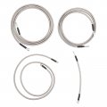 Autokay Qff0012ss Fuel Line Quick Fix Braided Lines Ext Cab Fits For Chevrolet Silverado 1999-2003