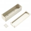 Uxcell 160x45x55 Electronic Waterproof Ip65 Sealed Abs Plastic Diy Junction Box Enclosure Case Gray